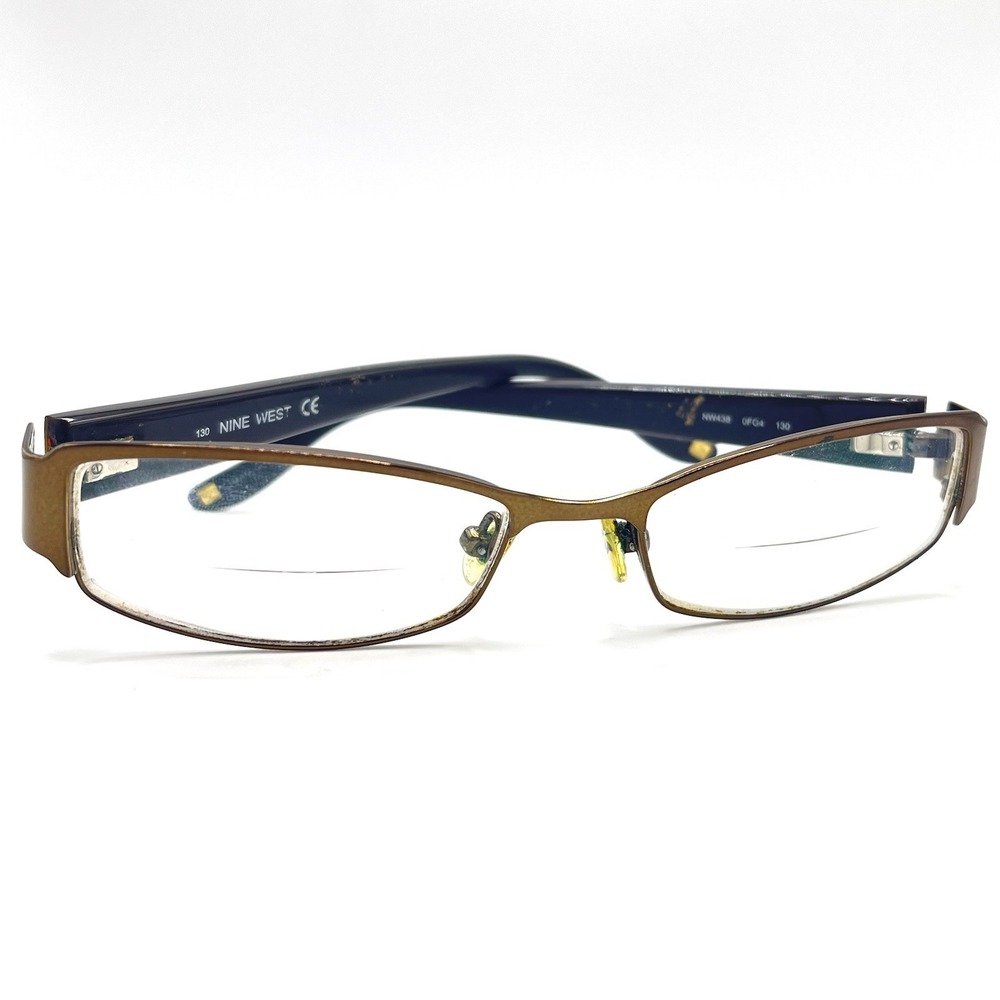 Nine West Rattlesnake/Brown Design‎ Women's Glasses Frames Only NW438 OFG4 130 - Picture 2 of 6